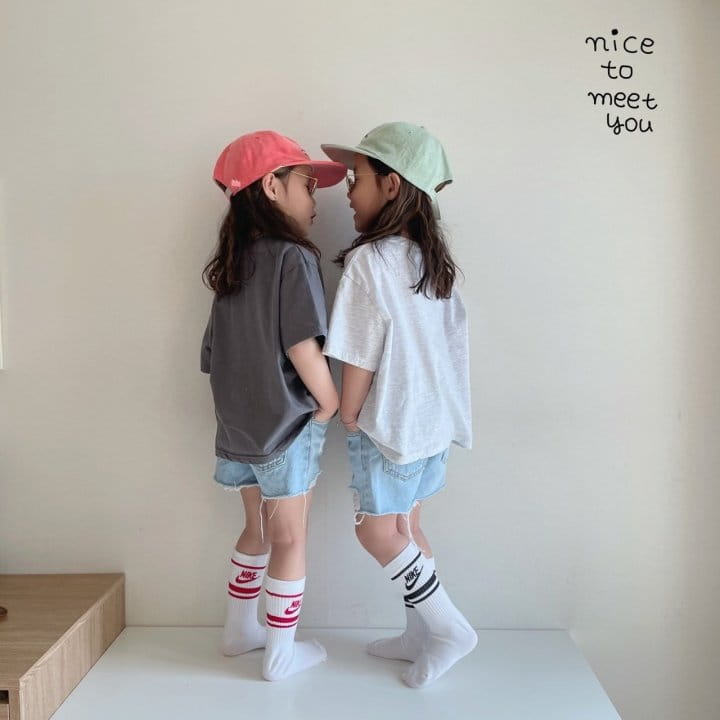 NICE TO MEET YOU - Korean Children Fashion - #Kfashion4kids - N Space Tee - 2