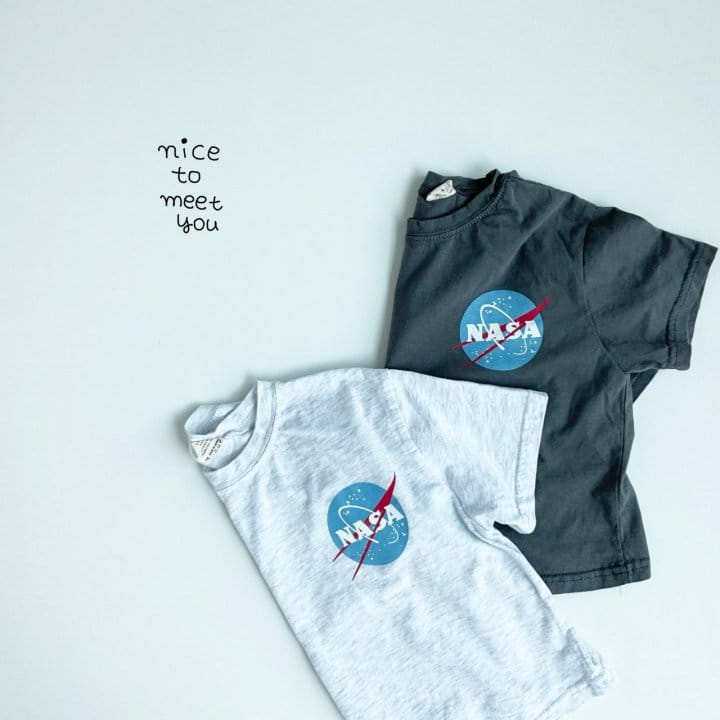 NICE TO MEET YOU - Korean Children Fashion - #Kfashion4kids - N Space Tee - 5