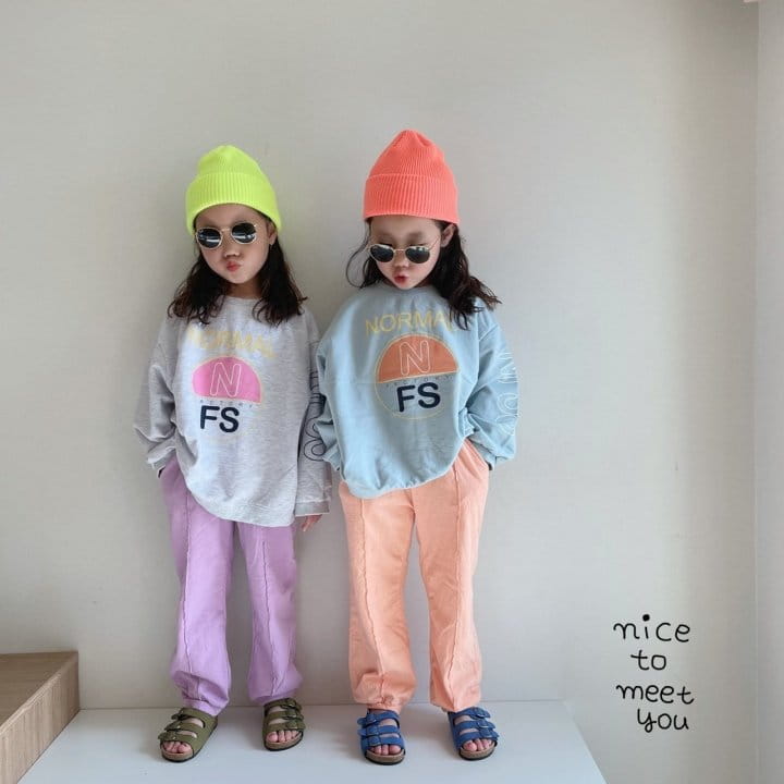 NICE TO MEET YOU - Korean Children Fashion - #Kfashion4kids - Coca Pintuck Jogger Pants - 3