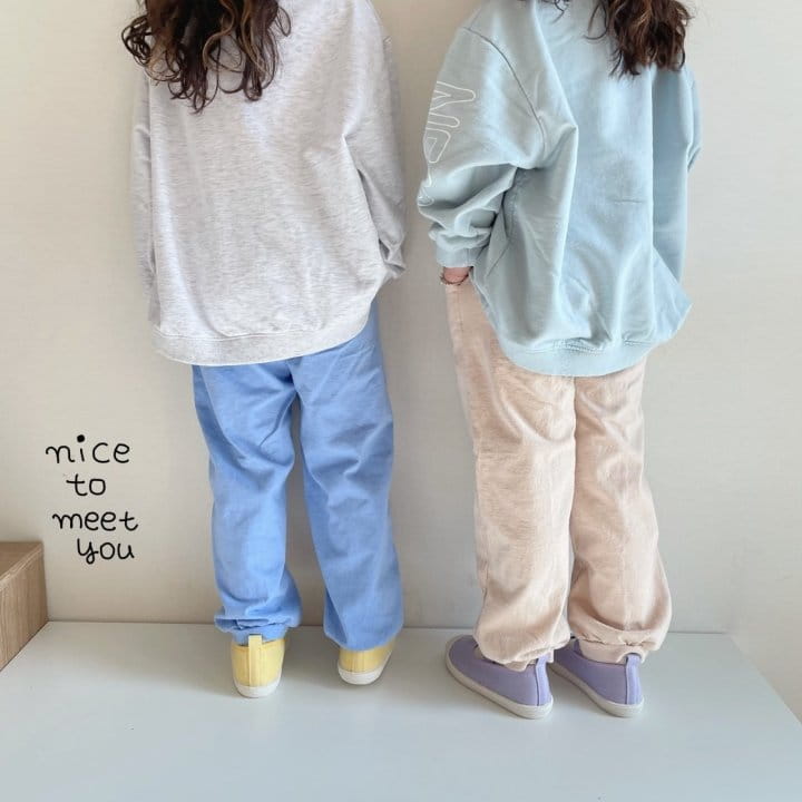 NICE TO MEET YOU - Korean Children Fashion - #Kfashion4kids - Coca Pintuck Jogger Pants - 5