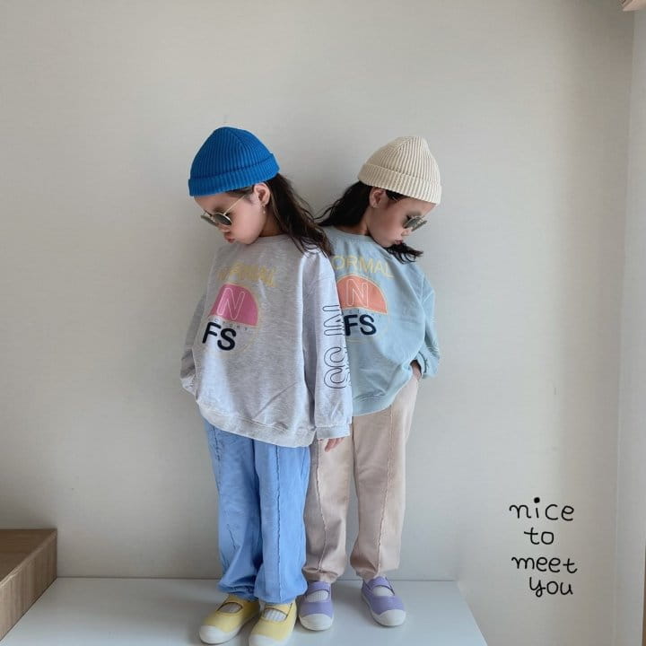 NICE TO MEET YOU - Korean Children Fashion - #Kfashion4kids - Coca Pintuck Jogger Pants - 6