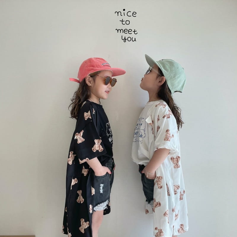 NICE TO MEET YOU - Korean Children Fashion - #Kfashion4kids - Bear Robe - 3