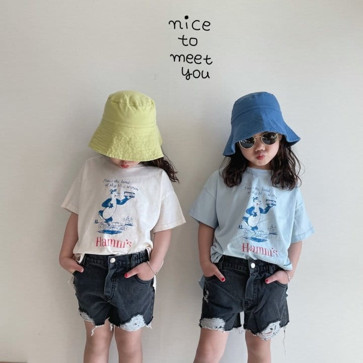 NICE TO MEET YOU - Korean Children Fashion - #Kfashion4kids - Hams Tee - 4