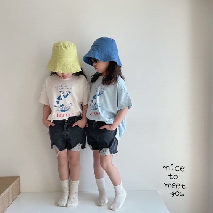 NICE TO MEET YOU - Korean Children Fashion - #Kfashion4kids - Hams Tee - 5