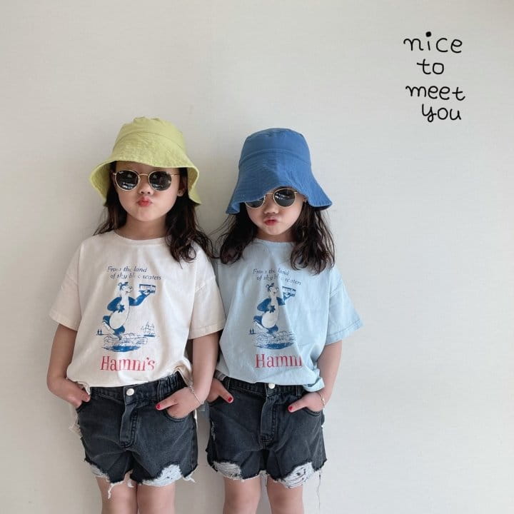NICE TO MEET YOU - Korean Children Fashion - #Kfashion4kids - Hams Tee - 7