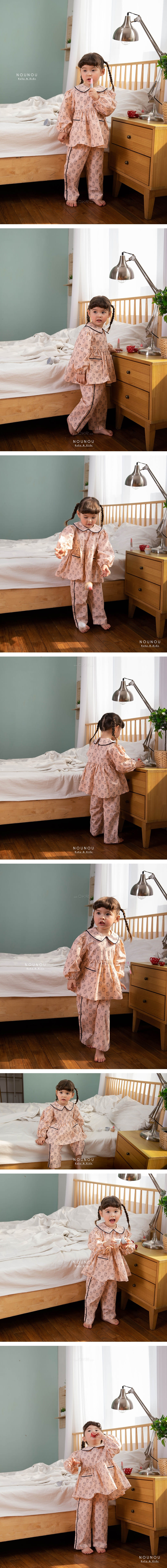 NOUNOU - Korean Children Fashion - #Kfashion4kids - Ribbit Pajamas