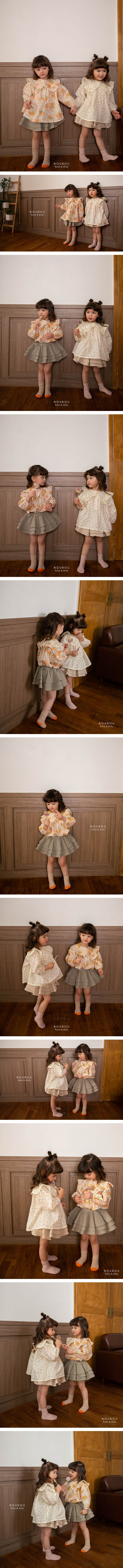 NOUNOU - Korean Children Fashion - #Kfashion4kids - Big Collar Blouse