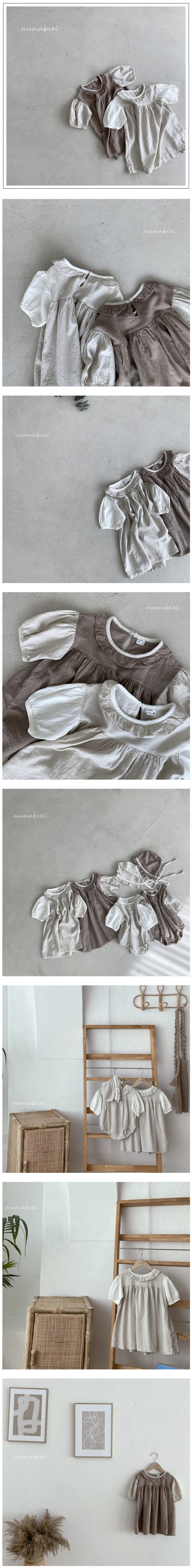 NUNUBIEL - Korean Children Fashion - #Kfashion4kids - Cloud One-piece
