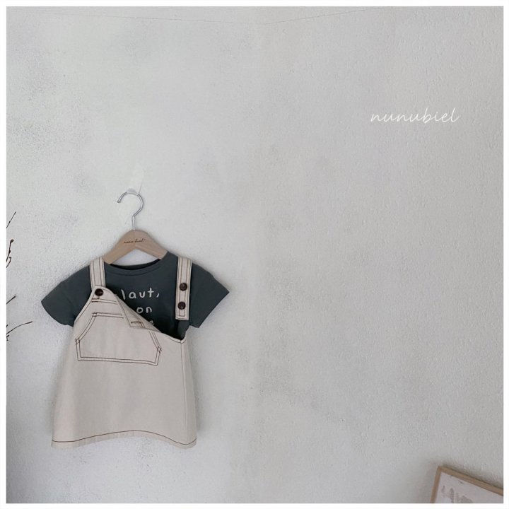 NUNUBIEL - Korean Children Fashion - #Kfashion4kids - Big Pocket Denim Suspender One-piece - 8