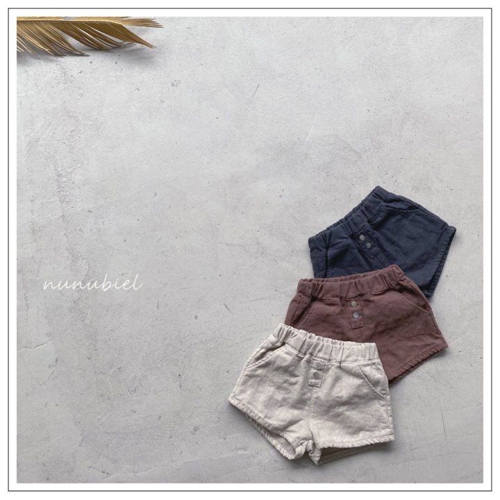 NUNUBIEL - Korean Children Fashion - #Kfashion4kids - Two Button Short Pants - 5