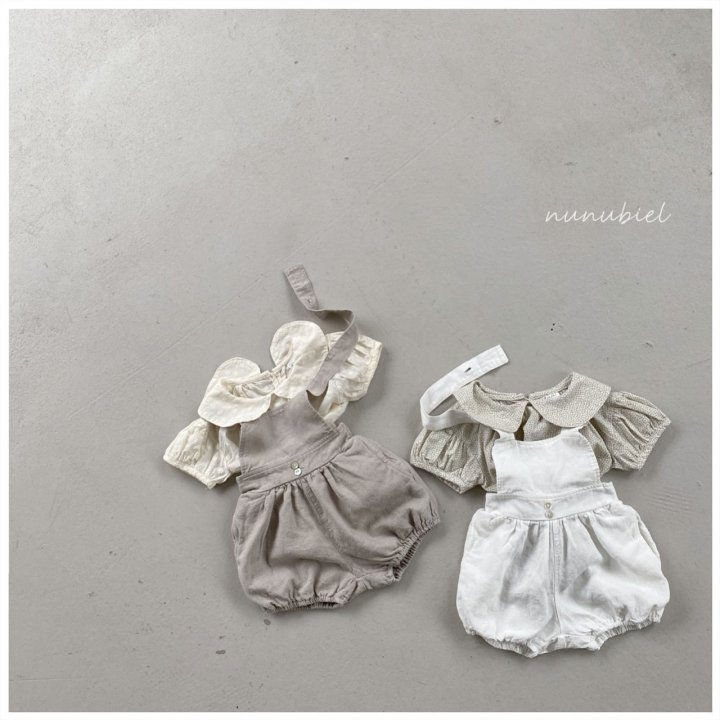 NUNUBIEL - Korean Children Fashion - #Kfashion4kids - Sweet Suspender Romper - 5