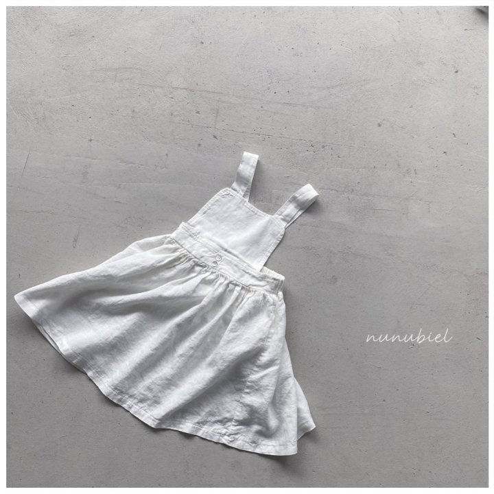 NUNUBIEL - Korean Children Fashion - #Kfashion4kids - Sweet Suspender Dress - 6