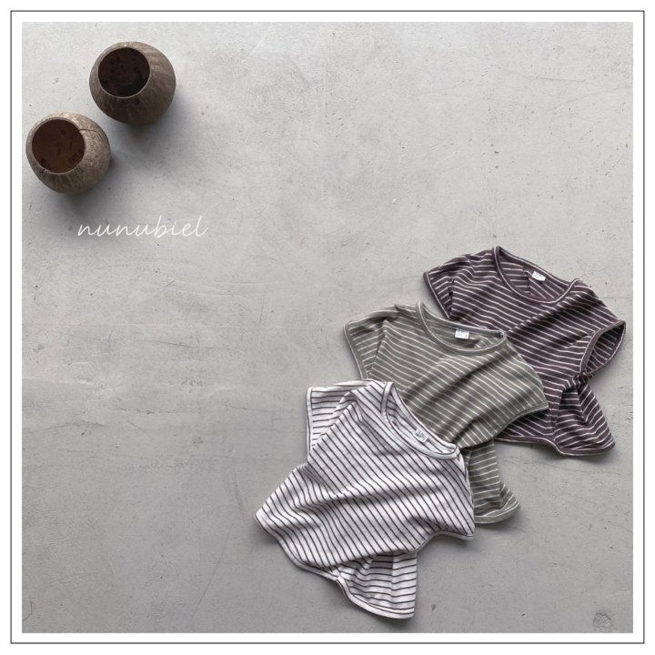NUNUBIEL - Korean Children Fashion - #Kfashion4kids - Honey Stripe Tee