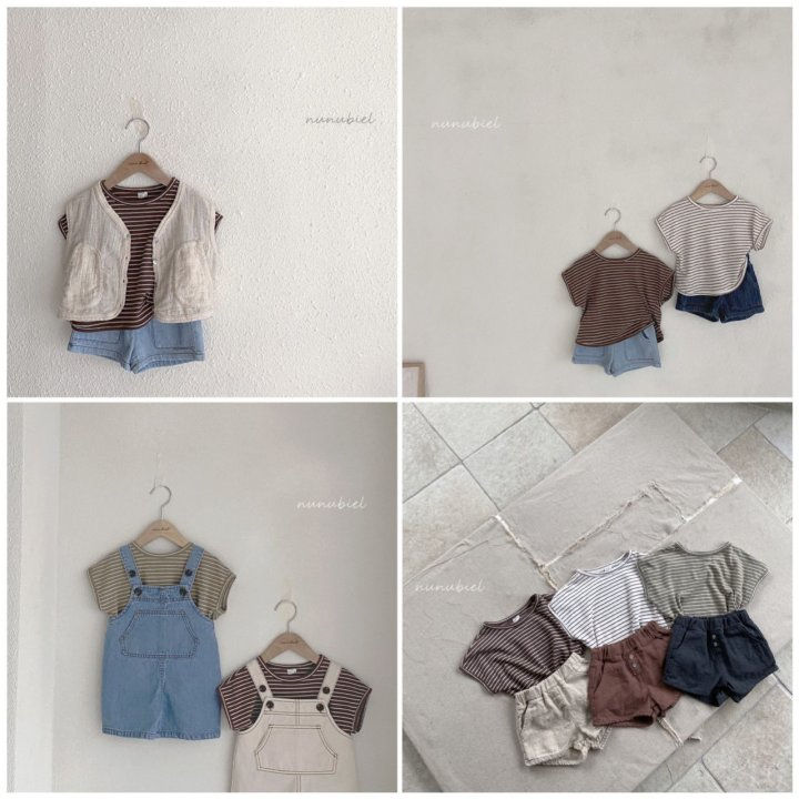 NUNUBIEL - Korean Children Fashion - #Kfashion4kids - Honey Stripe Tee - 3