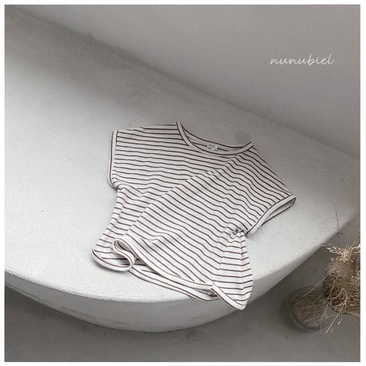 NUNUBIEL - Korean Children Fashion - #Kfashion4kids - Honey Stripe Tee - 4