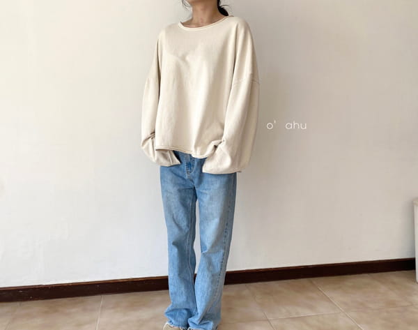 O'AHU - Korean Children Fashion - #Kfashion4kids - Mom Tavi Dyeing Sweatshirt - 3