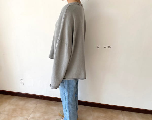 O'AHU - Korean Children Fashion - #Kfashion4kids - Mom Tavi Dyeing Sweatshirt - 7