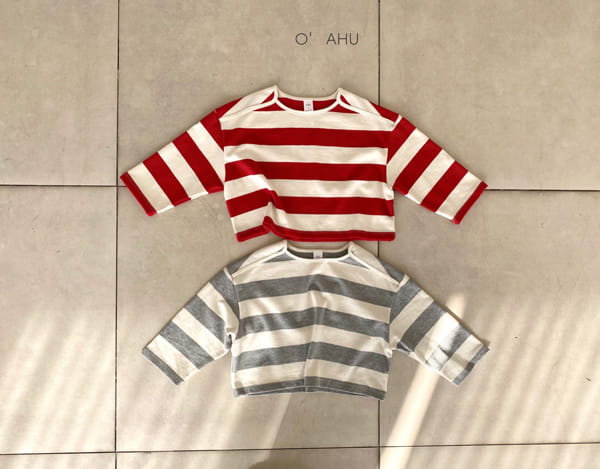 O'AHU - Korean Children Fashion - #Kfashion4kids - Nell Stripes Tee