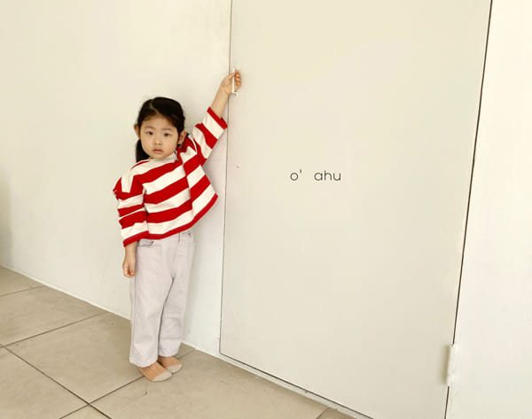 O'AHU - Korean Children Fashion - #Kfashion4kids - Nell Stripes Tee - 4