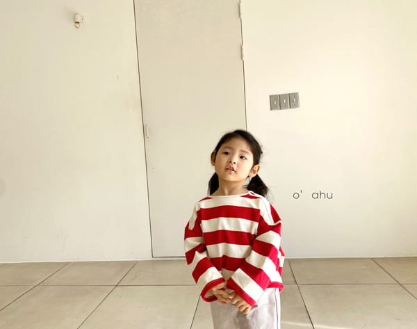 O'AHU - Korean Children Fashion - #Kfashion4kids - Nell Stripes Tee - 5