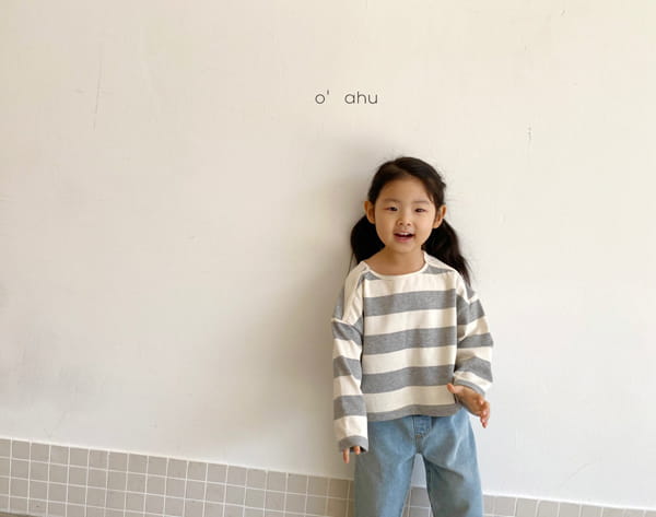 O'AHU - Korean Children Fashion - #Kfashion4kids - Nell Stripes Tee - 7