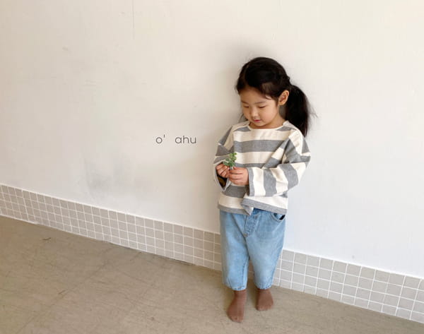 O'AHU - Korean Children Fashion - #Kfashion4kids - Nell Stripes Tee - 9