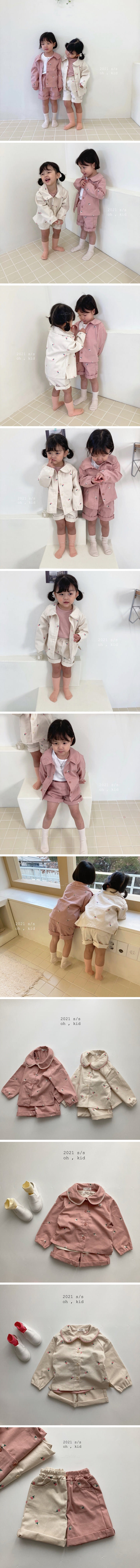 OH KID - Korean Children Fashion - #Kfashion4kids - Tulip Two Piece