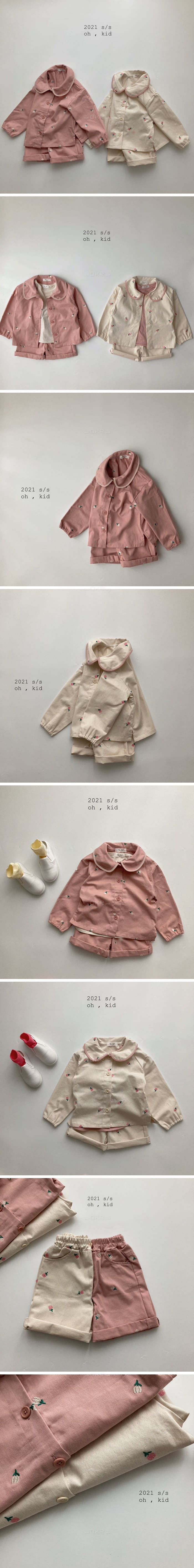 OH KID - Korean Children Fashion - #Kfashion4kids - Tulip Two Piece - 2