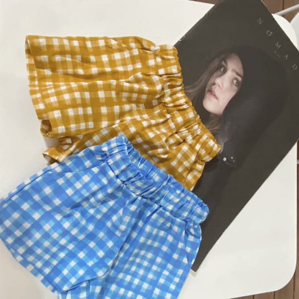 OJODEPAPA - Korean Children Fashion - #Kfashion4kids - Mari Check Pants