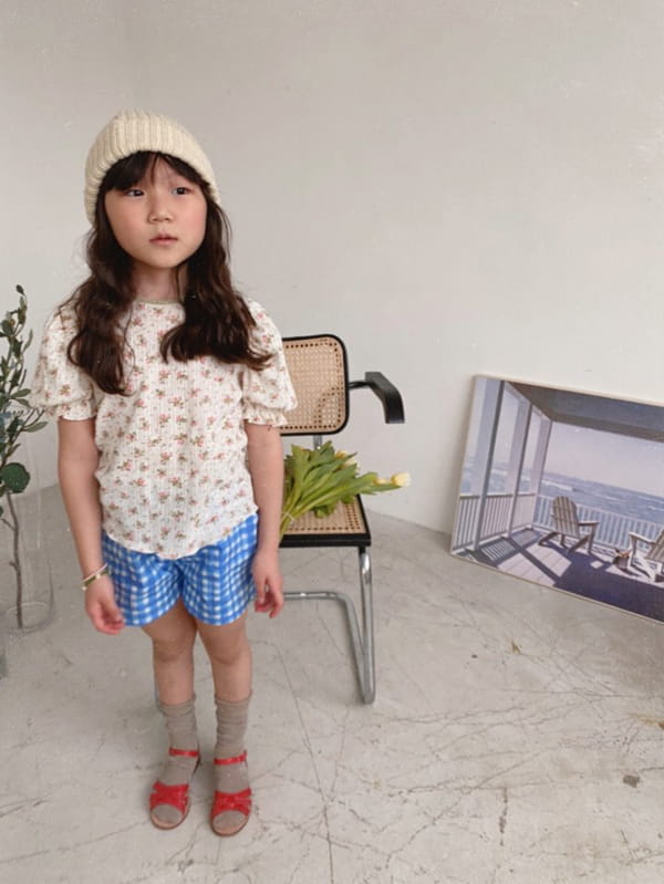 OJODEPAPA - Korean Children Fashion - #Kfashion4kids - Mari Check Pants - 2