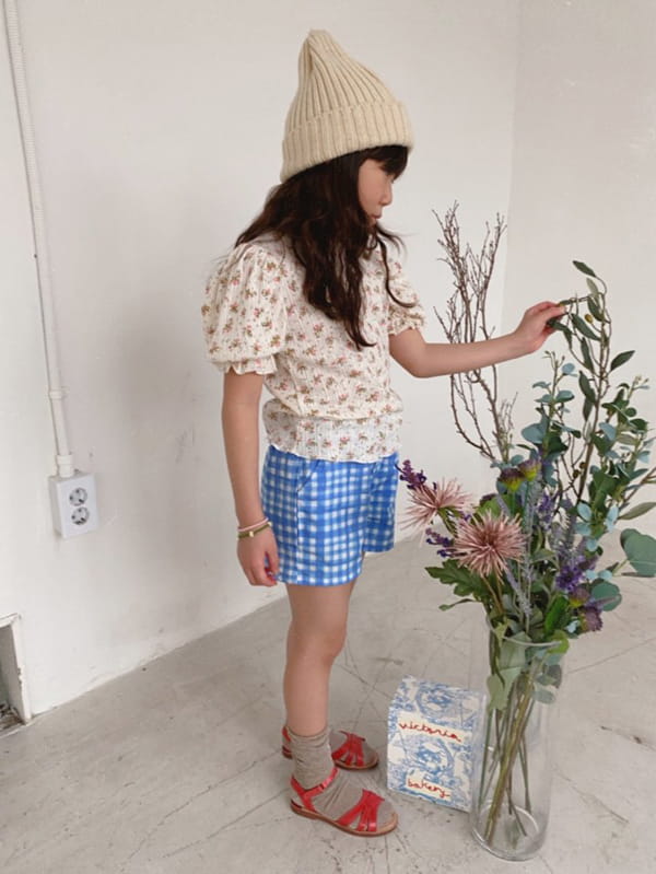 OJODEPAPA - Korean Children Fashion - #Kfashion4kids - Mari Check Pants - 3