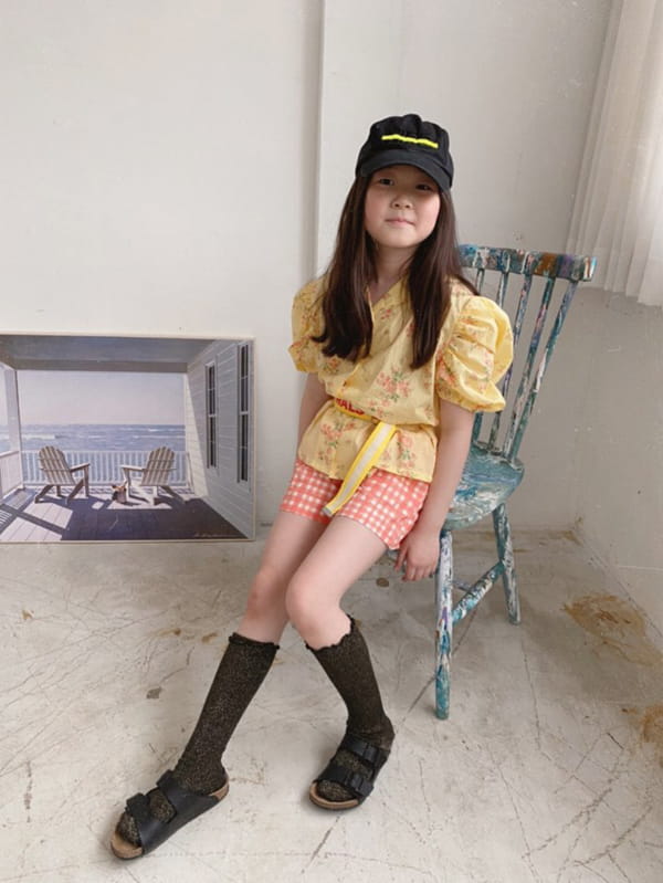 OJODEPAPA - Korean Children Fashion - #Kfashion4kids - Mari Check Pants - 7