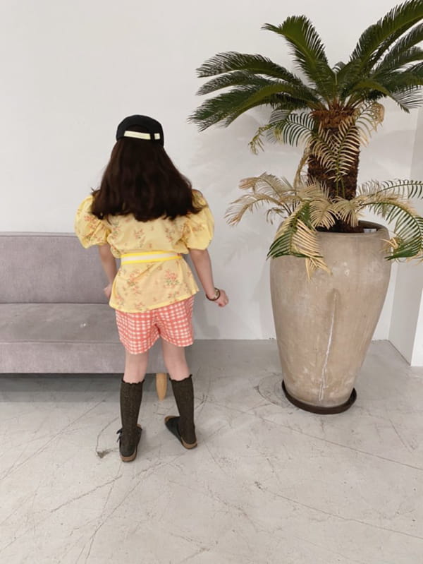 OJODEPAPA - Korean Children Fashion - #Kfashion4kids - Mari Check Pants - 9