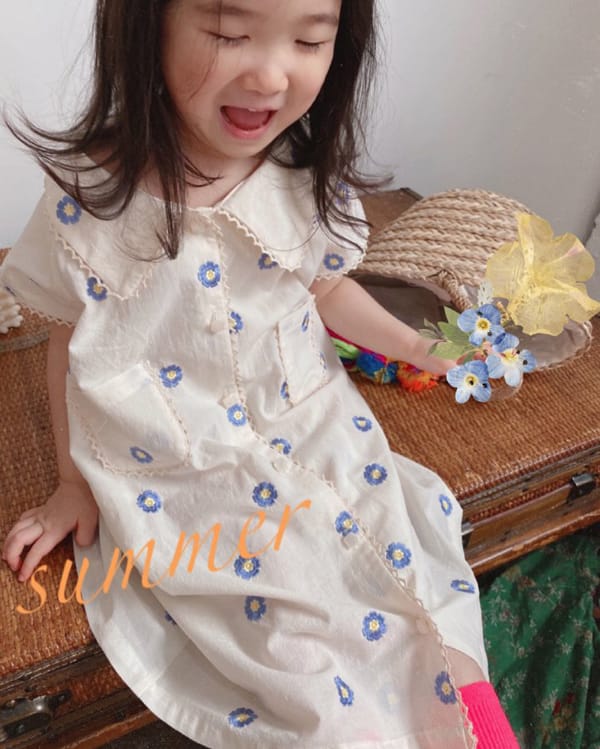 OJODEPAPA - Korean Children Fashion - #Kfashion4kids - Ping Pong One-piece - 3
