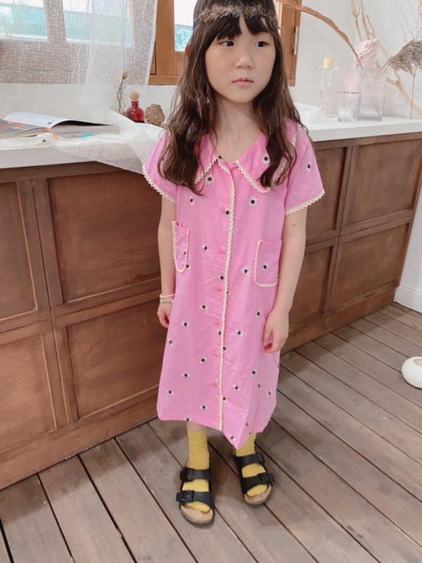 OJODEPAPA - Korean Children Fashion - #Kfashion4kids - Ping Pong One-piece - 5