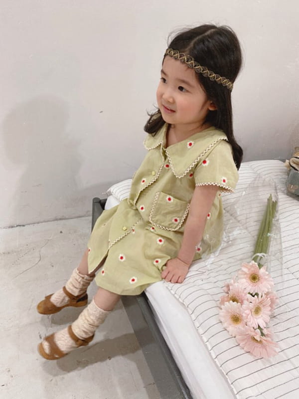 OJODEPAPA - Korean Children Fashion - #Kfashion4kids - Ping Pong One-piece - 8