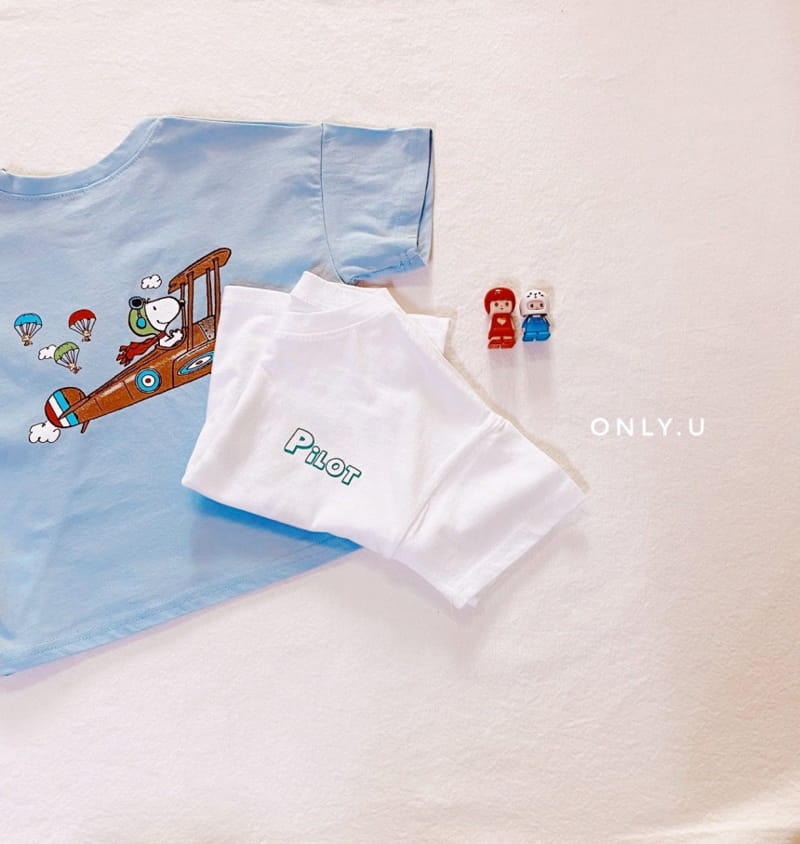 ONLY.U - Korean Children Fashion - #Kfashion4kids - Pilot Tee - 3