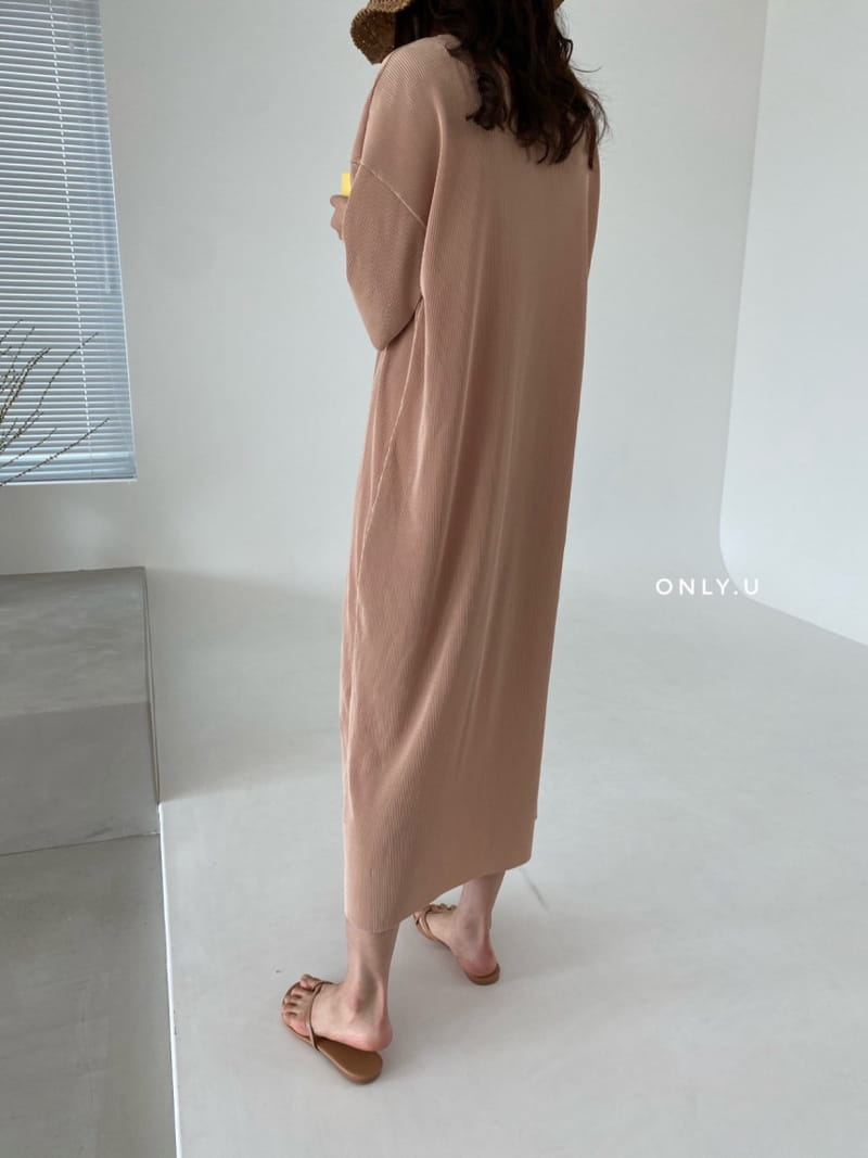 ONLY.U - Korean Children Fashion - #Kfashion4kids - Mom Pleats One-piece - 5