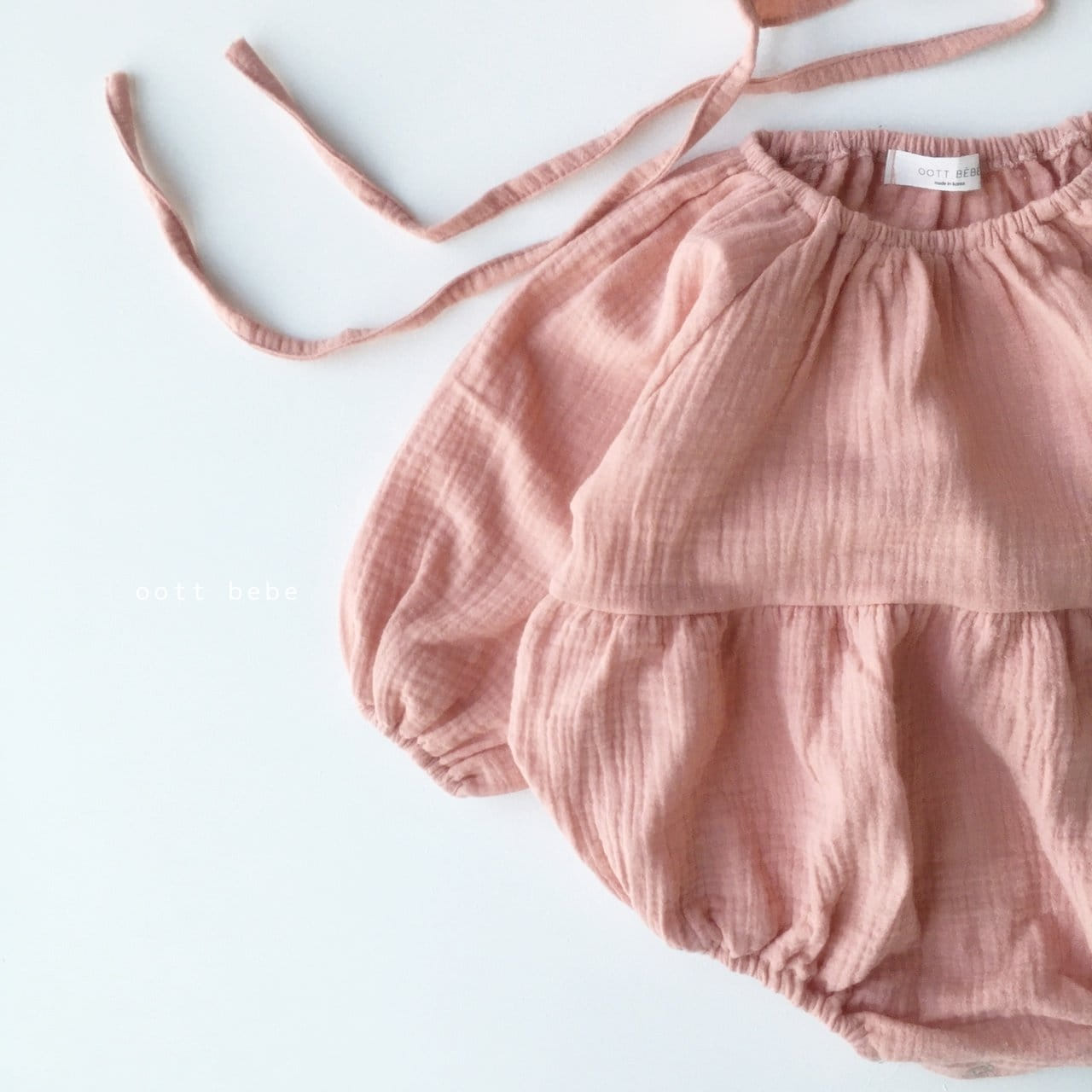 OOTT BEBE - Korean Children Fashion - #Kfashion4kids - Cancan Frill Bodysuit - 10