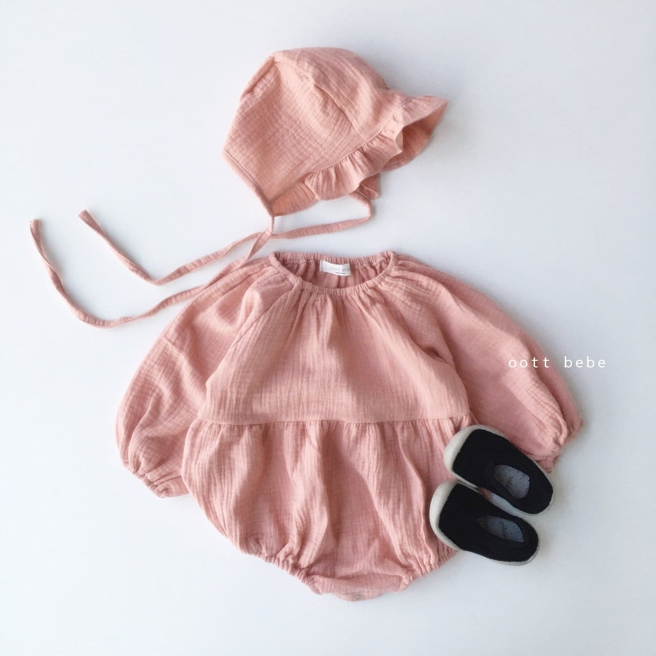 OOTT BEBE - Korean Children Fashion - #Kfashion4kids - Cancan Frill Bodysuit - 3