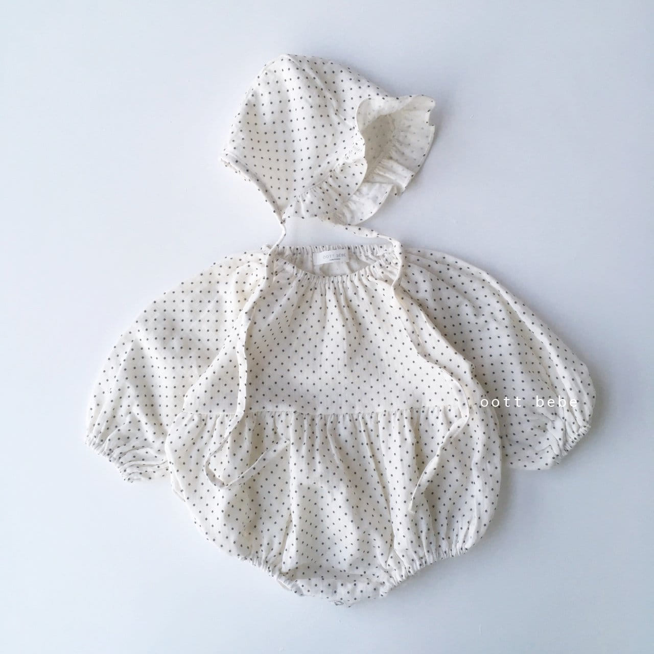 OOTT BEBE - Korean Children Fashion - #Kfashion4kids - Cancan Frill Bodysuit - 6