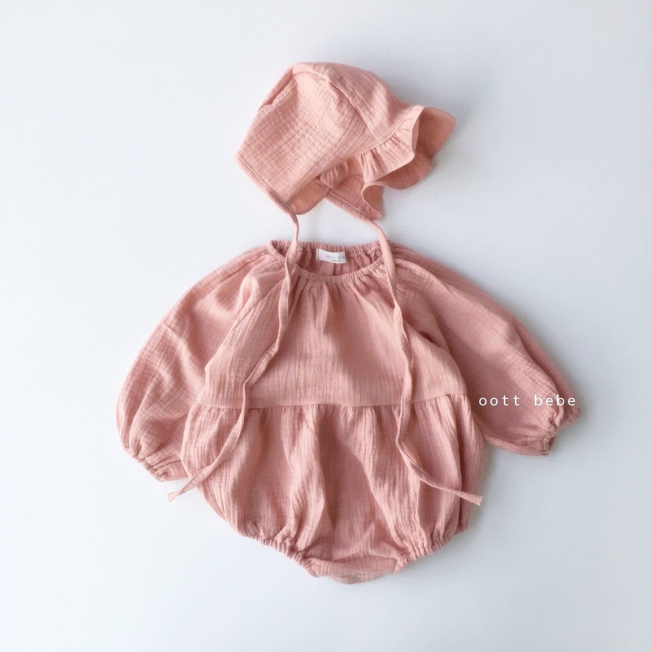 OOTT BEBE - Korean Children Fashion - #Kfashion4kids - Cancan Frill Bodysuit - 7