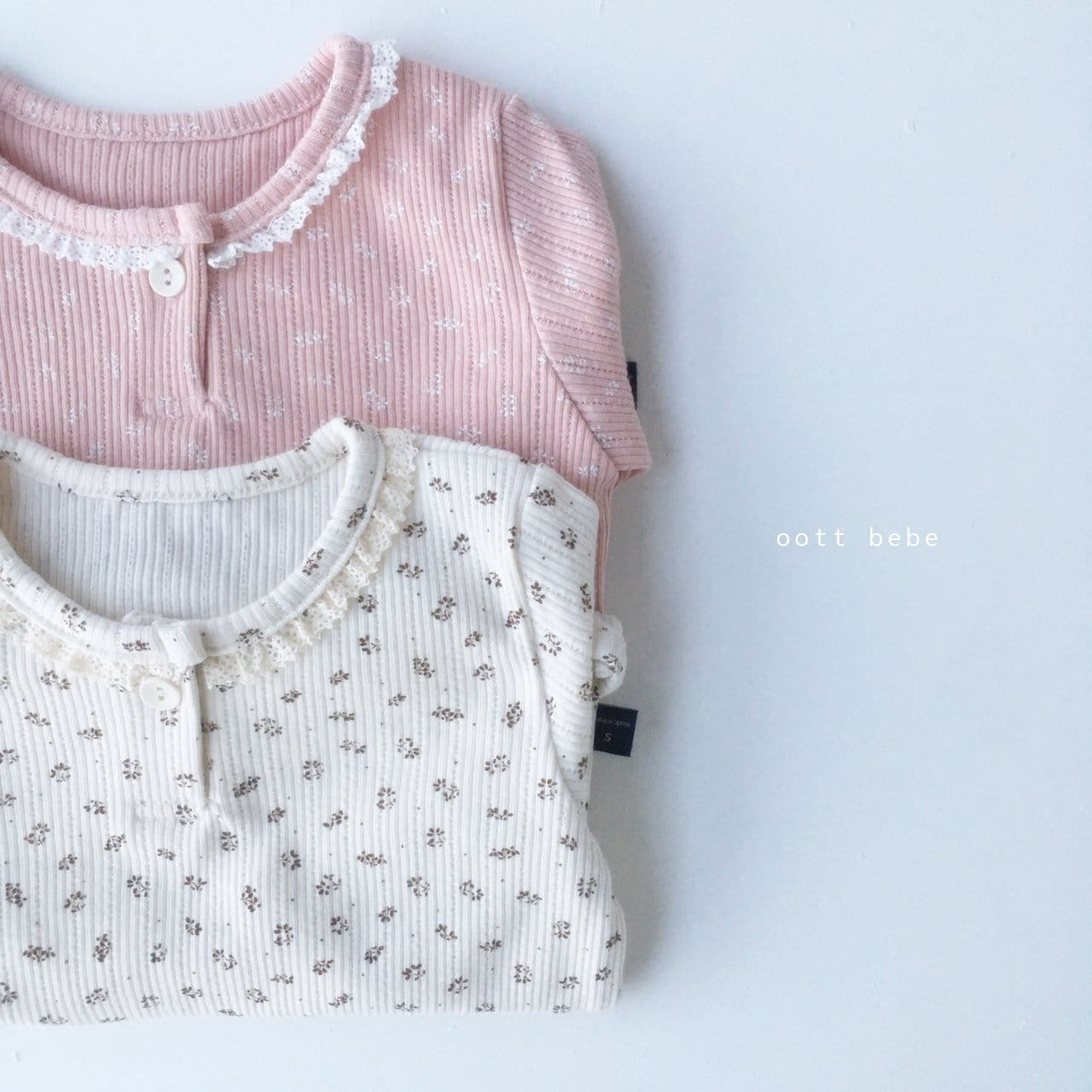 OOTT BEBE - Korean Children Fashion - #Kfashion4kids - Pretty Bodysuit Hairband Socks Set - 8