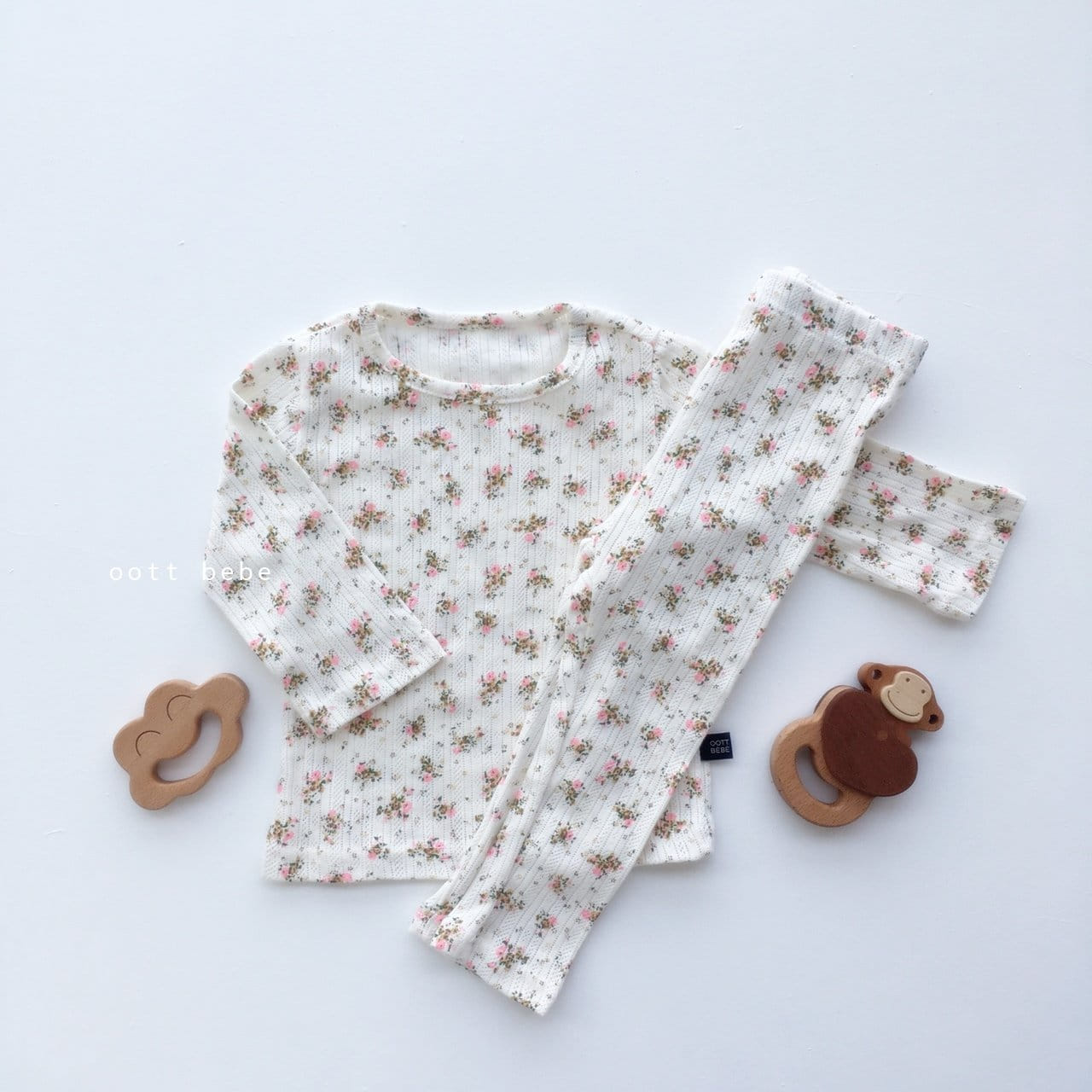 OOTT BEBE - Korean Children Fashion - #Kfashion4kids - Gently Jacquard Easywear - 11