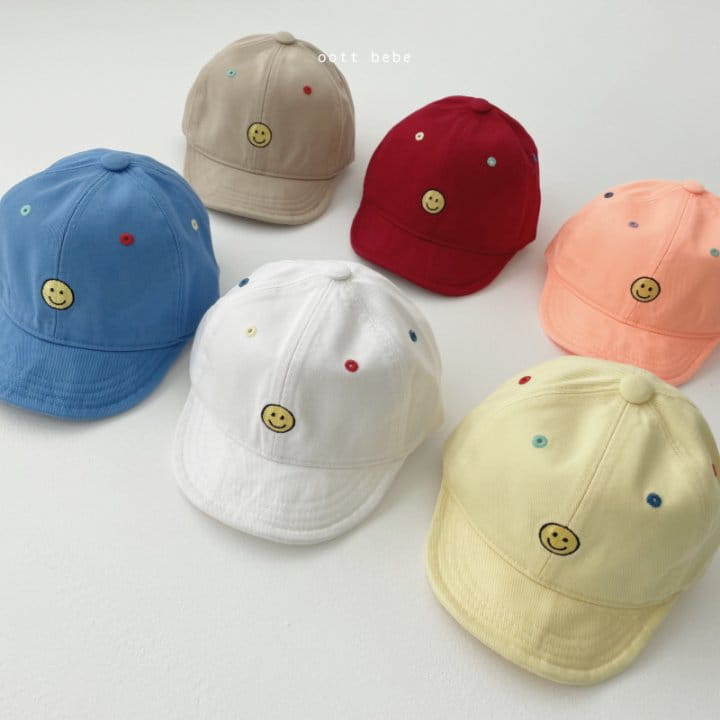 OOTT BEBE - Korean Children Fashion - #Kfashion4kids - Smile Ball Cap