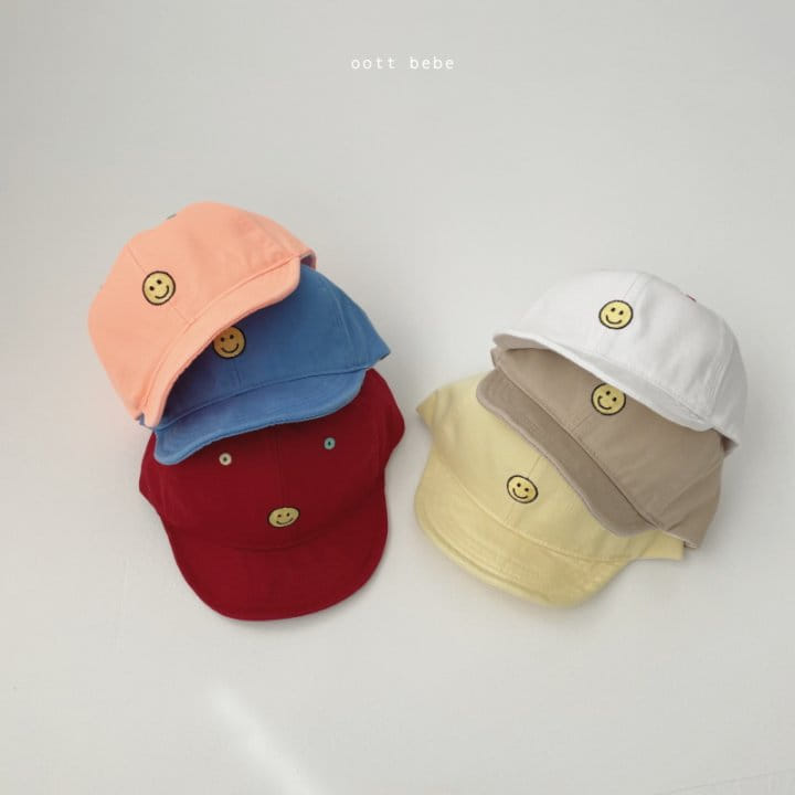 OOTT BEBE - Korean Children Fashion - #Kfashion4kids - Smile Ball Cap - 11