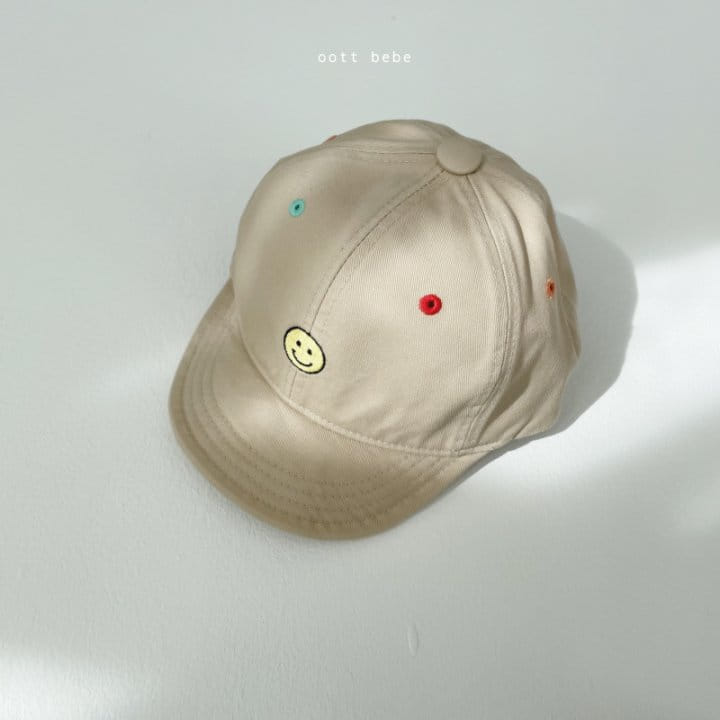 OOTT BEBE - Korean Children Fashion - #Kfashion4kids - Smile Ball Cap - 3