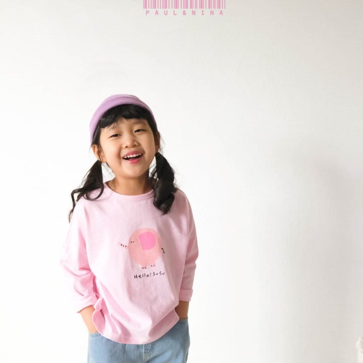 PAUL & NINA - Korean Children Fashion - #Kfashion4kids - Hello Sue Sue Tee - 10