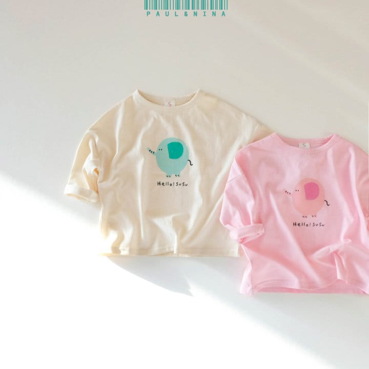 PAUL & NINA - Korean Children Fashion - #Kfashion4kids - Hello Sue Sue Tee - 12