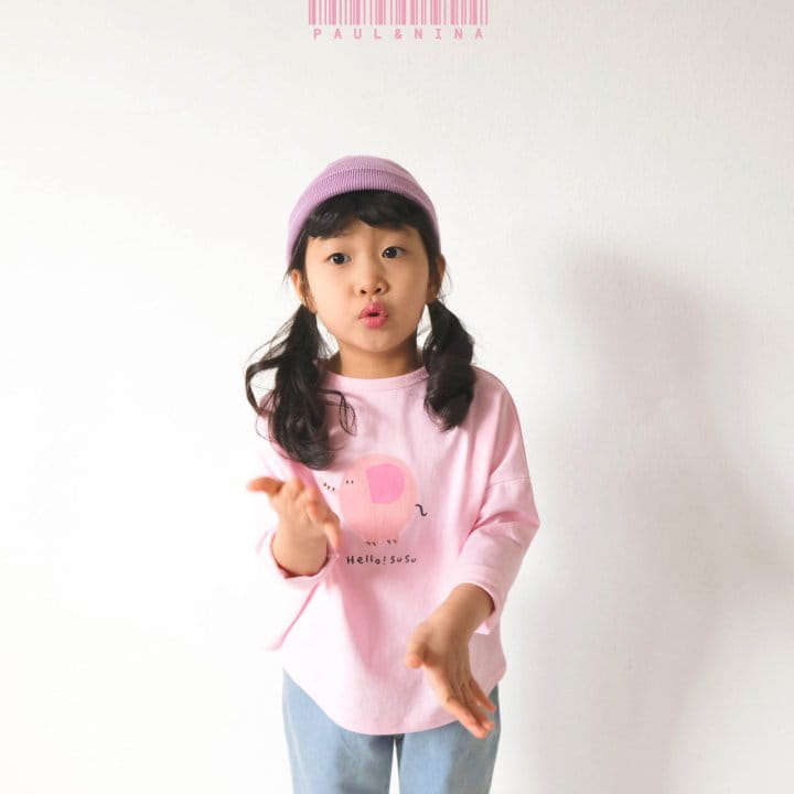 PAUL & NINA - Korean Children Fashion - #Kfashion4kids - Hello Sue Sue Tee - 4